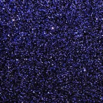 glitter folie blauw zwart