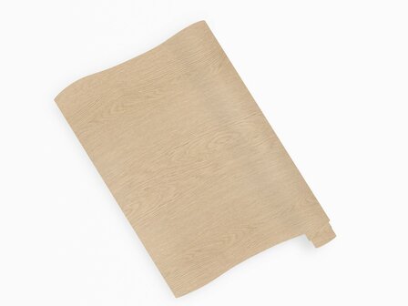 Wrapfolie/Plakfolie eiken goud-creme mat (122cm breed)