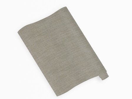 Wrapfolie/Plakfolie textiel linnenlook Woven beige (122cm breed)