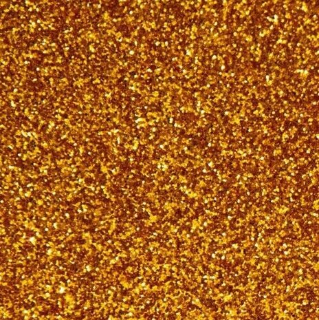 Glitter plakfolie geel goud 122cm