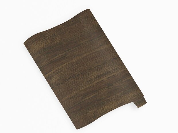 Wrapfolie/Plakfolie oud eiken mat (122cm breed)