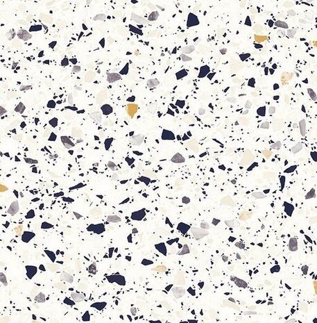 wrapfolie plakfolie terrazzo blauw